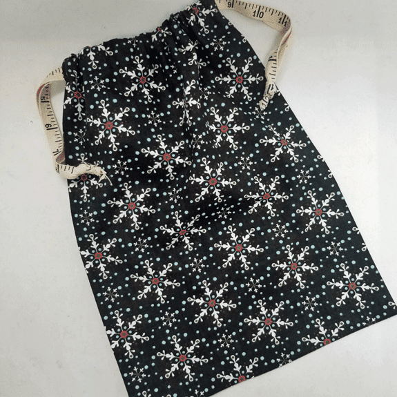 Ruler Ribbon Project Bag - Apple Yarns