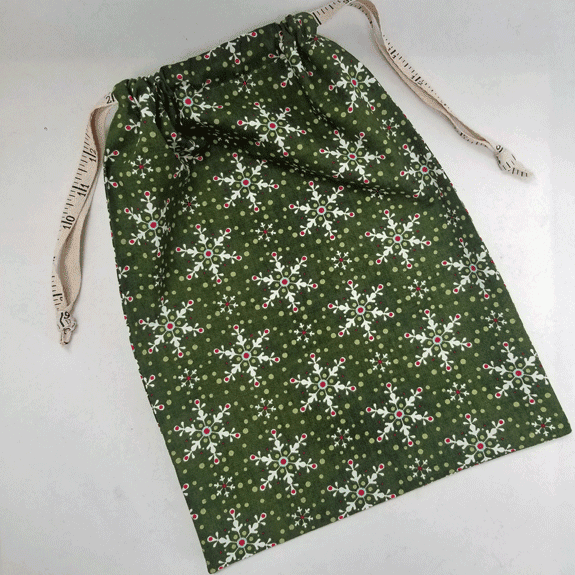 Ruler Ribbon Project Bag - Apple Yarns