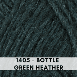 Lettlopi Icelantic wool yarn, 1405 Bottle Green Heather