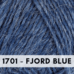 Lettlopi Icelantic wool yarn, 1701 Fjord Blue