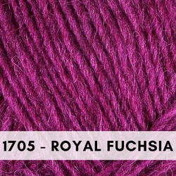 Lettlopi Icelantic wool yarn, 1705 Royal Fuchsia