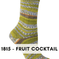 Berroco Comfort Sock self striping yarn is a nylon, acrylic blend, sock weight that makes beautiful super wash socks, Fruit Cocktail 1815.