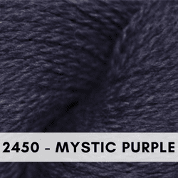 Cascade Yarns, 220 Fingering Wool Yarn, Mystic Purple 2450