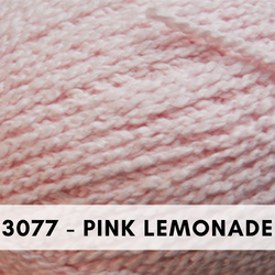 Cascade Yarns Fixation Splash Yarn, cotton and elastic perfect for baby, 3077 Pink Lemonade