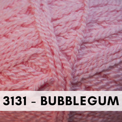 Cascade Yarns Fixation Splash Yarn, cotton and elastic perfect for baby, 3131 Bubblegum