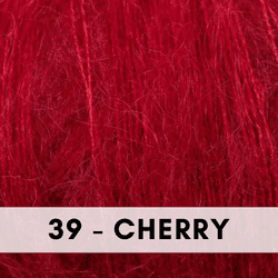 Rico Design Essentials Super Kid Mohair Loves Silk Blend, Lace Weight, Cherry 39.