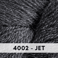 Cascade Yarns, 220 Fingering Wool Yarn, Jet 4002