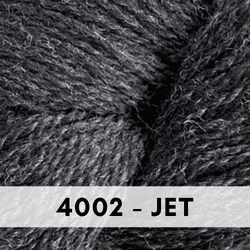Cascade Yarns, 220 Fingering Wool Yarn, Jet 4002