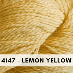 Cascade Yarns, 220 Fingering Wool Yarn, Lemon Yellow 4147