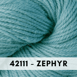 Berroco Ultra Alpaca Light, DK, is a wool and alpaca blend, super soft and perfect for knitting and crochet, Zephyr 42111.