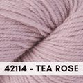 Berroco Ultra Alpaca Light, DK, is a wool and alpaca blend, super soft and perfect for knitting and crochet, Tea Rose 42114.