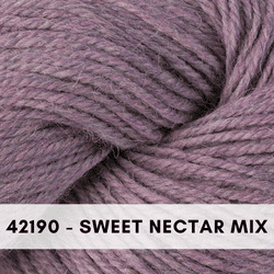 Berroco Ultra Alpaca Light, DK, is a wool and alpaca blend, super soft and perfect for knitting and crochet, Sweet Nectar Mix 42190.