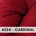 Berroco Ultra Alpaca Light, DK, is a wool and alpaca blend, super soft and perfect for knitting and crochet, Cardinal 4234.