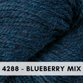 Berroco Ultra Alpaca Light, DK, is a wool and alpaca blend, super soft and perfect for knitting and crochet, Blueberry Mix 4288.