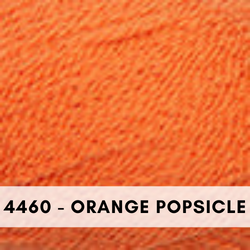 Cascade Yarns Fixation Splash Yarn, cotton and elastic perfect for baby, 4460 Orange Popsicle