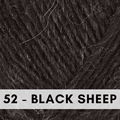 Lettlopi Icelantic wool yarn, 52 Black Sheep