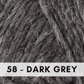 Lettlopi Icelantic wool yarn, 58 Dark Grey