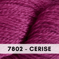 Cascade Yarns, 220 Fingering Wool Yarn, Cerise 7802