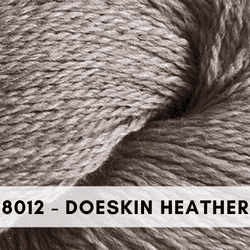 Cascade Yarns, 220 Fingering Wool Yarn, Doeskin Heather 8012
