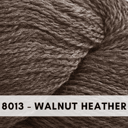 Cascade Yarns, 220 Fingering Wool Yarn, Walnut Heather 8013