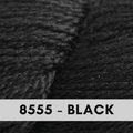 Cascade Yarns, 220 Fingering Wool Yarn, Black 8555