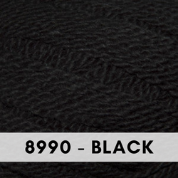 Cascade Yarns Fixation Splash Yarn, cotton and elastic perfect for baby, 8990 Black