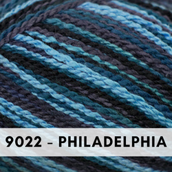 Cascade Yarns Fixation Splash Yarn, cotton and elastic perfect for baby, 9022 Philadelphia