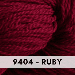 Cascade Yarns, 220 Fingering Wool Yarn, Ruby 9404