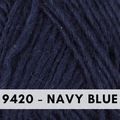 Lettlopi Icelantic wool yarn, 9420 Navy Blue