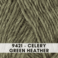 Lettlopi Icelantic wool yarn, 9421 Celery Green Heather