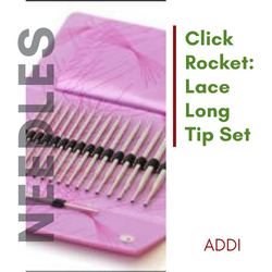 Addi Click Rocket / Lace Long Tip Set