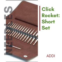 Click Lace - Interchangeable Circular Needle Set - Short from addi