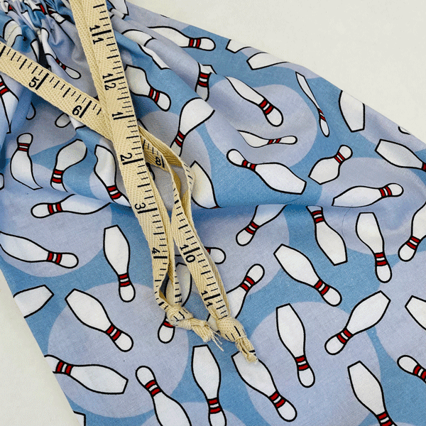 Ruler Ribbon Project Bag - Apple Yarns