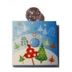 Holiday Tape Measure Blue