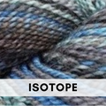 Entropy DK by Feederbrook DK, hand-dyed and hand-spun wool yarn, Isotope