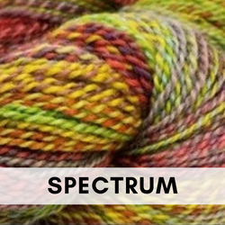 Entropy DK by Feederbrook DK, hand-dyed and hand-spun wool yarn, Spectrum