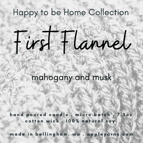 Apple Yarns Happy to be Home Candle Collection