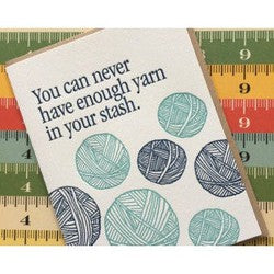 You can never