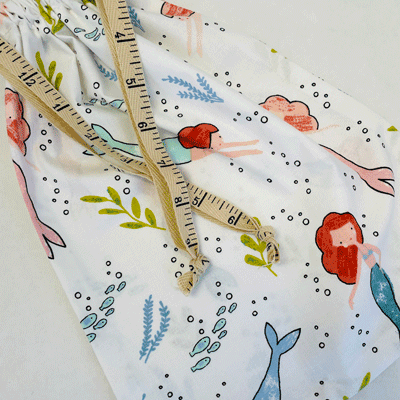 Ruler Ribbon Project Bag - Apple Yarns