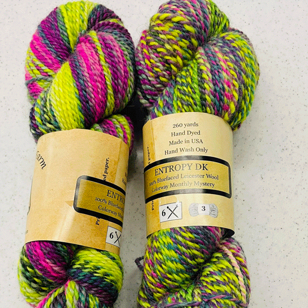 Feederbrook Farm Entropy DK and BFL Solids