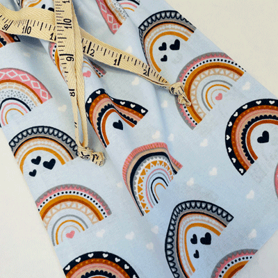 Ruler Ribbon Project Bag - Apple Yarns