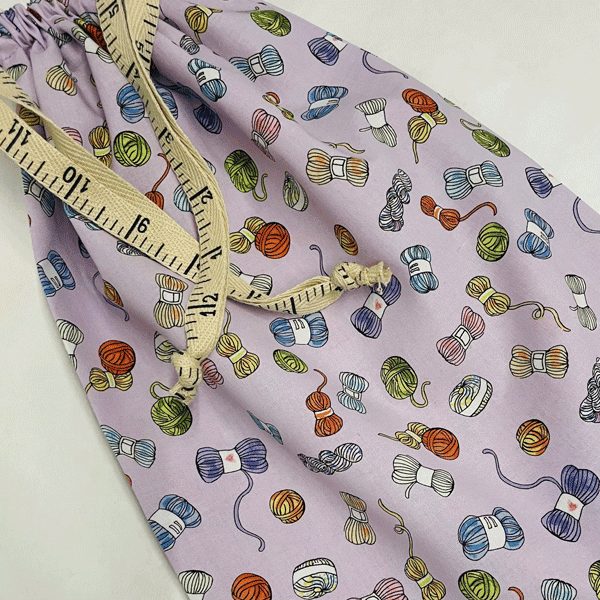 Ruler Ribbon Project Bag - Apple Yarns | Online Yarn Store | Apple Yarns