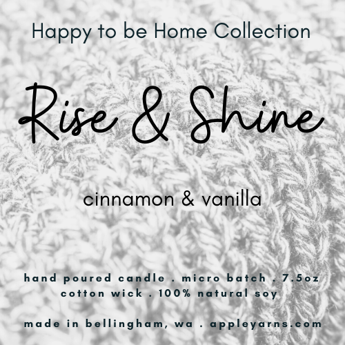 Apple Yarns Happy to be Home Candle Collection