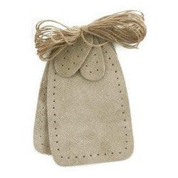 Suede 2-Piece Slipper Bottoms By Fiber Trends