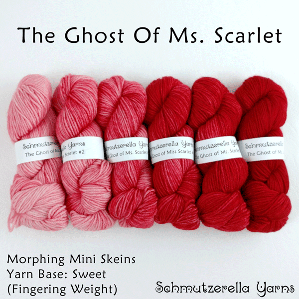 Morphing Mini Skeins 6 pack by Schmutzerella Yarns