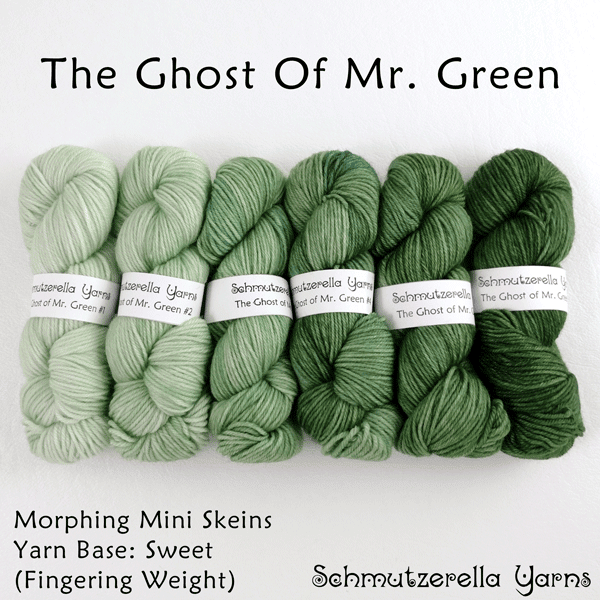 Morphing Mini Skeins 6 pack by Schmutzerella Yarns