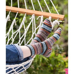 Simple Toe-Up Sock Pattern by Churchmouse
